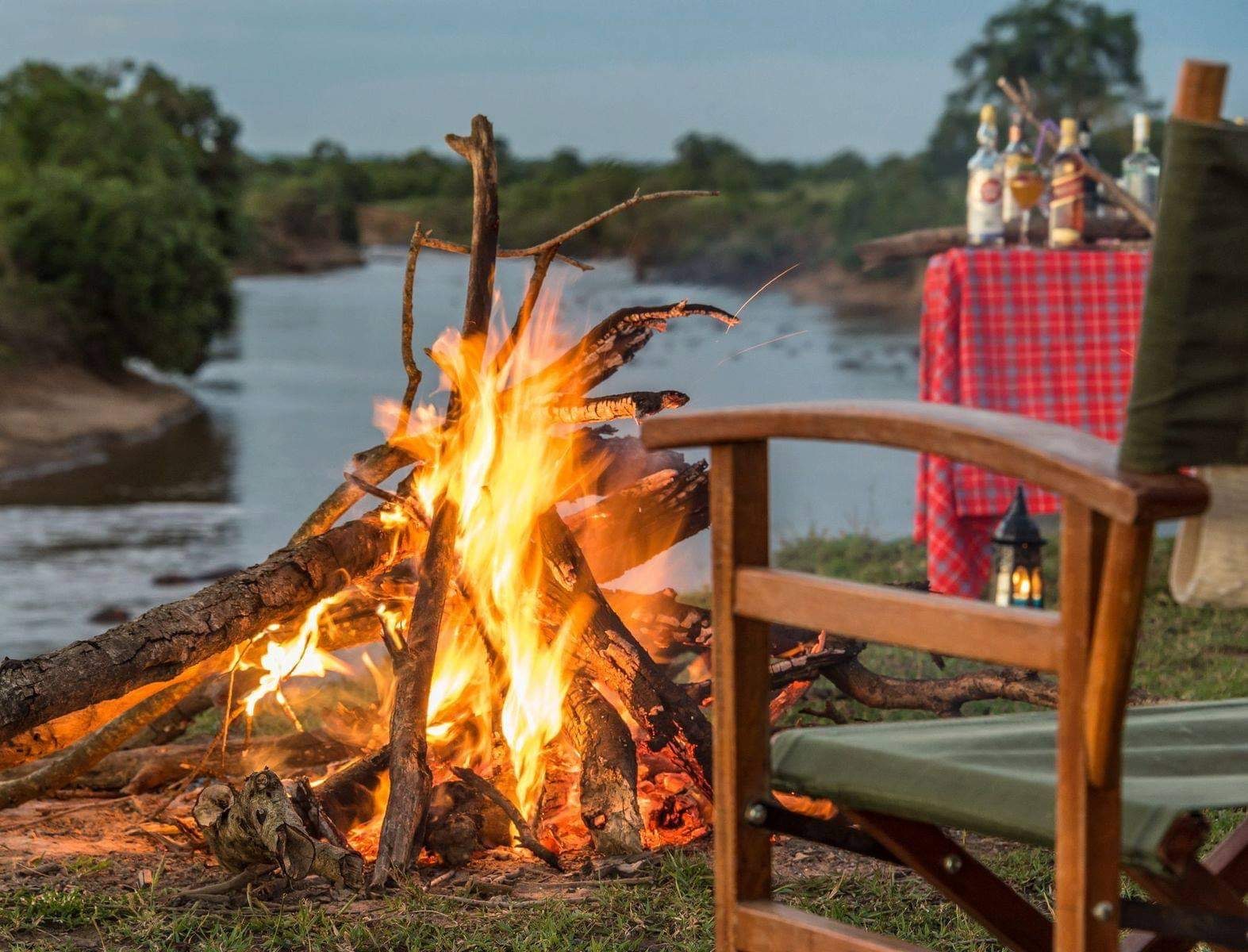 Tanzania safari at golden hour