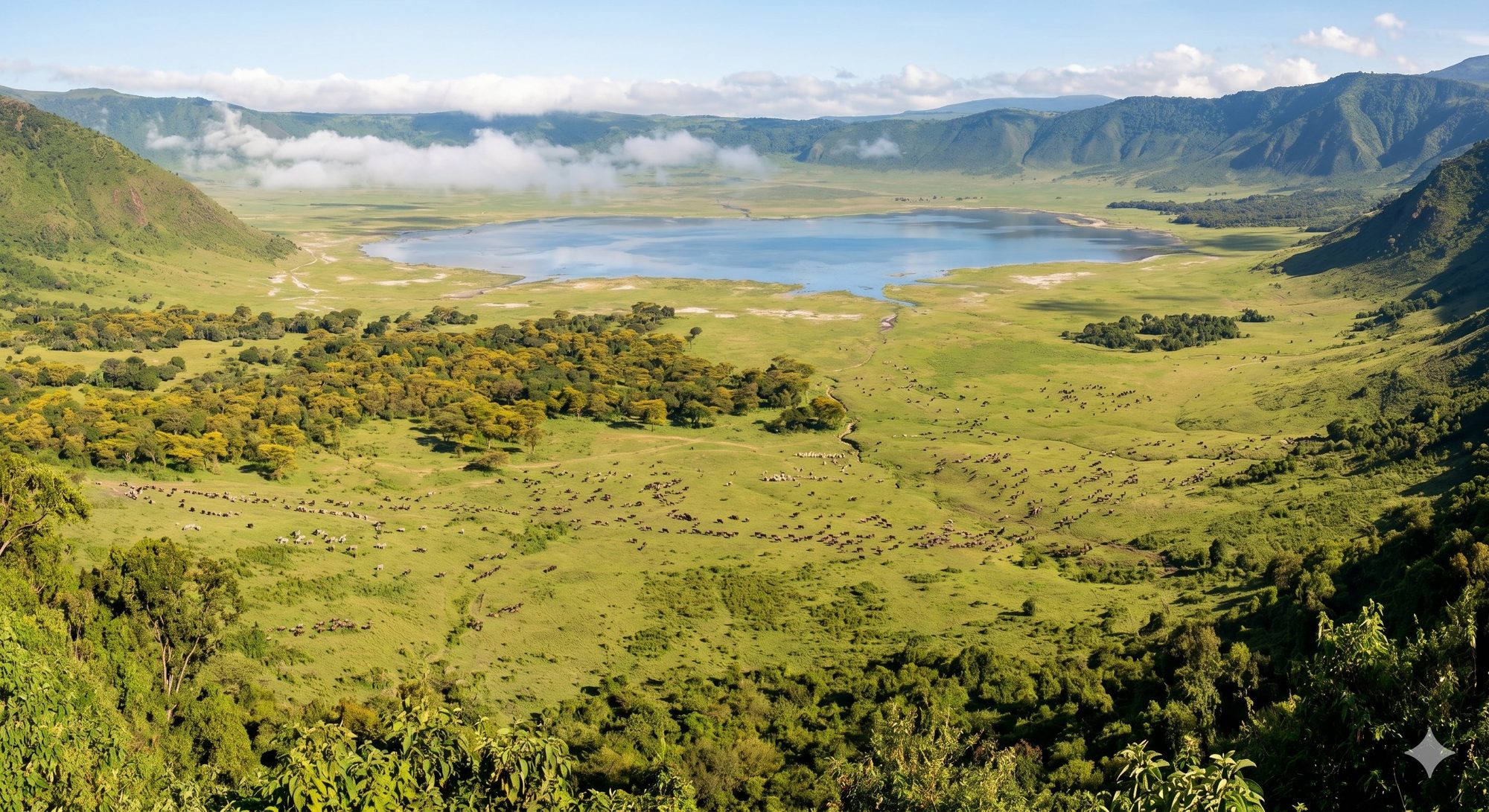 Ngorongoro Crater from the rim